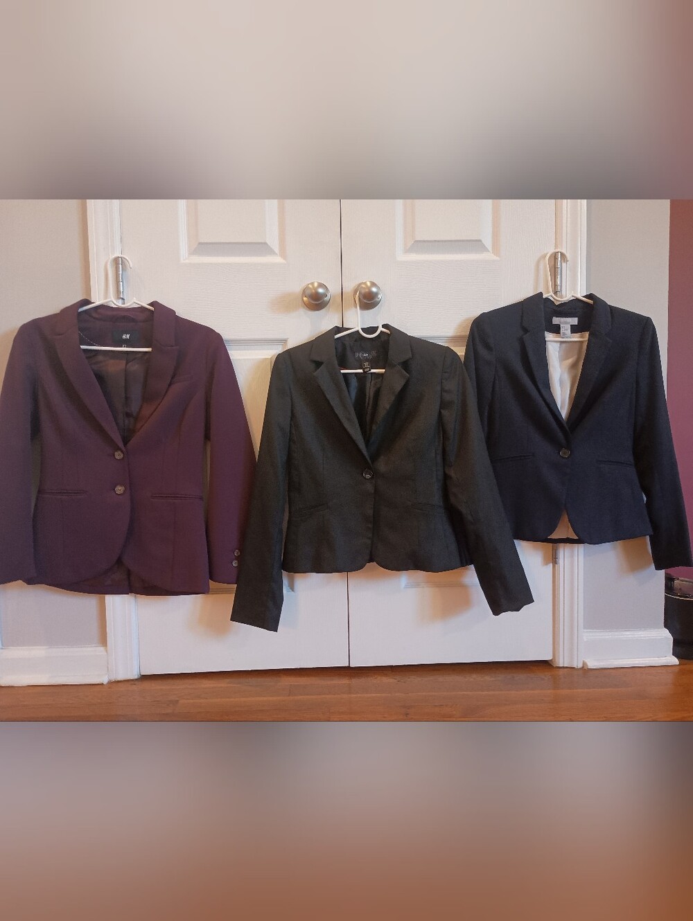 3 H&M Women's Suit Jackets Size 6